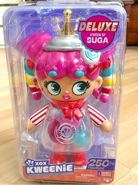 XOX Kweenie Deluxe 11" Mega Kween of Suga Doll with Toy Candy Pieces 🍬 NWT